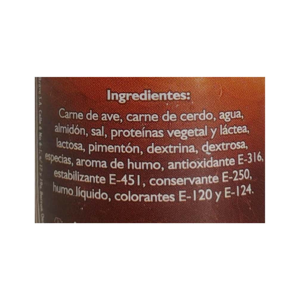 Chorizo Montero Bravo (1 kg / 2.2 lb) - Miniatura 2