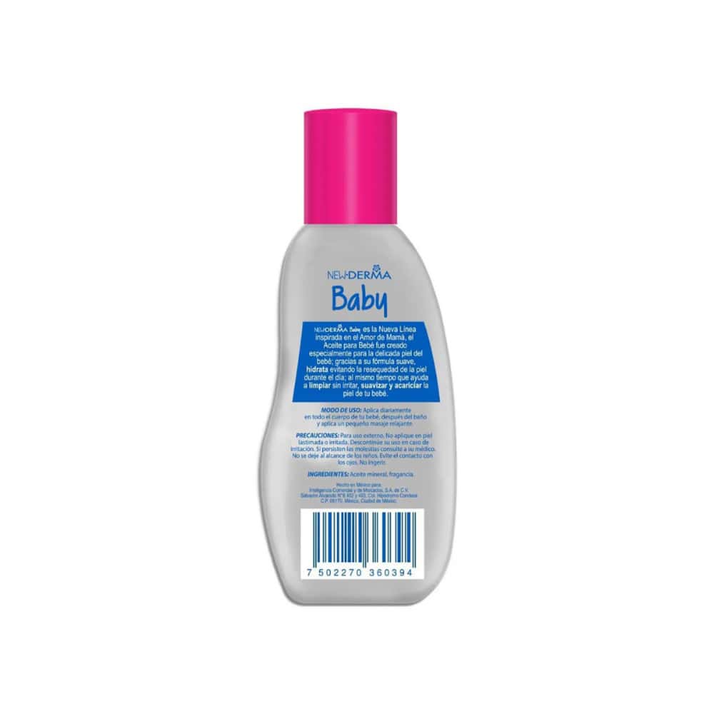 Aceite hipoalergénico para bebé New Derma (130 ml) - Miniatura 2