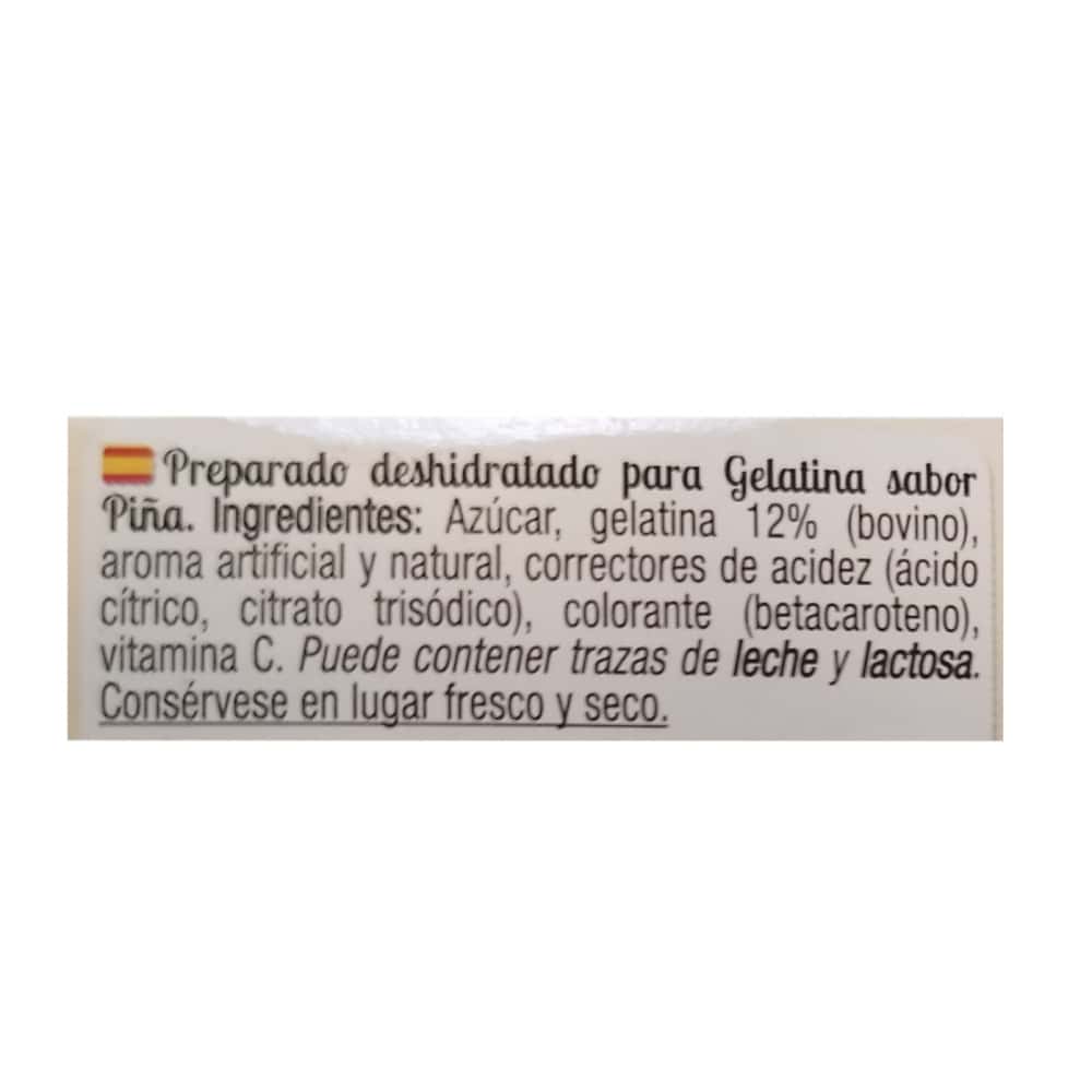 Gelatina sabor piña Calnort (170 g / 6 oz) - Miniatura 3