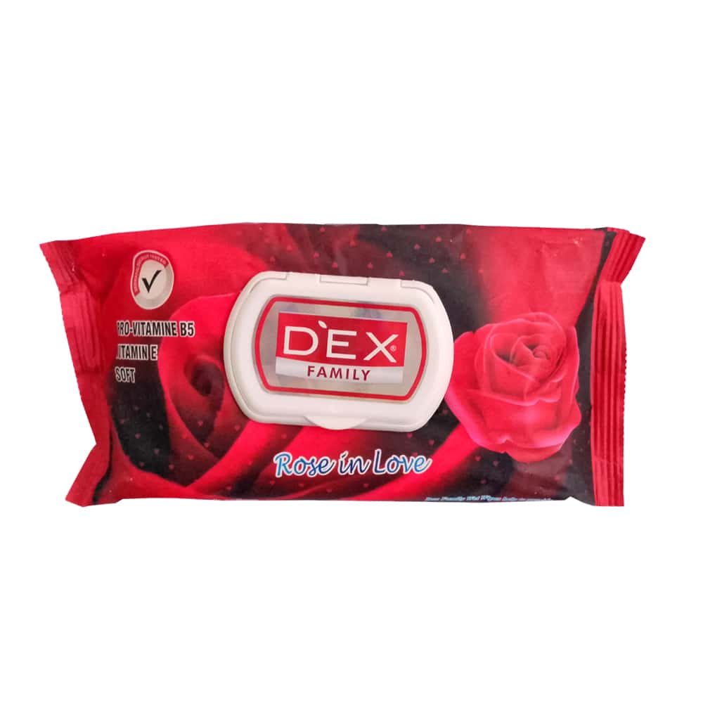 Toallitas húmedas de rosa Dex (72 U) - Miniatura 1