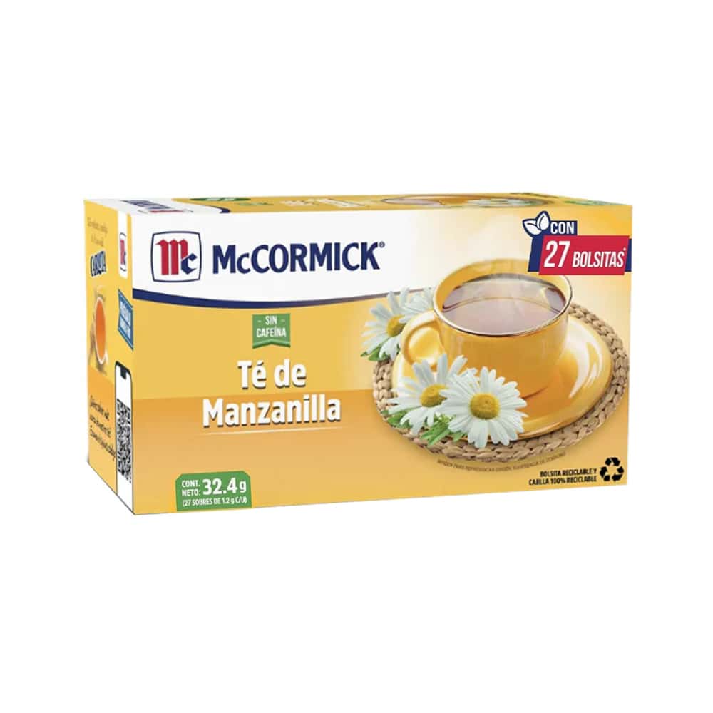 Té de manzanilla McCormick (27 x 1.2 g) - Miniatura 1