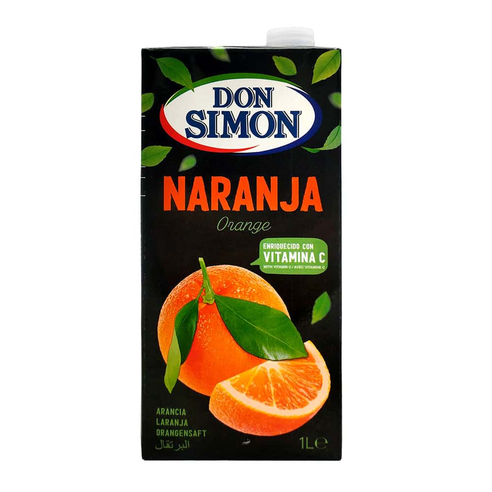 Zumo - jugo - de naranja enriquecido con vitamina C Don Simon (1 L) - Miniatura 1