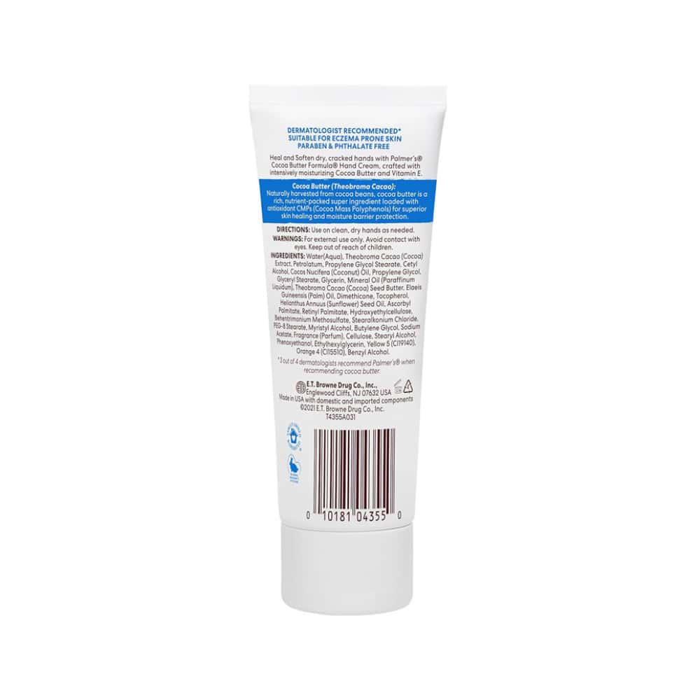Crema para manos con manteca de cacao y vitamina E Cocoa Butter Formula Palmer's (96 g / 3.4 oz) - Miniatura 2