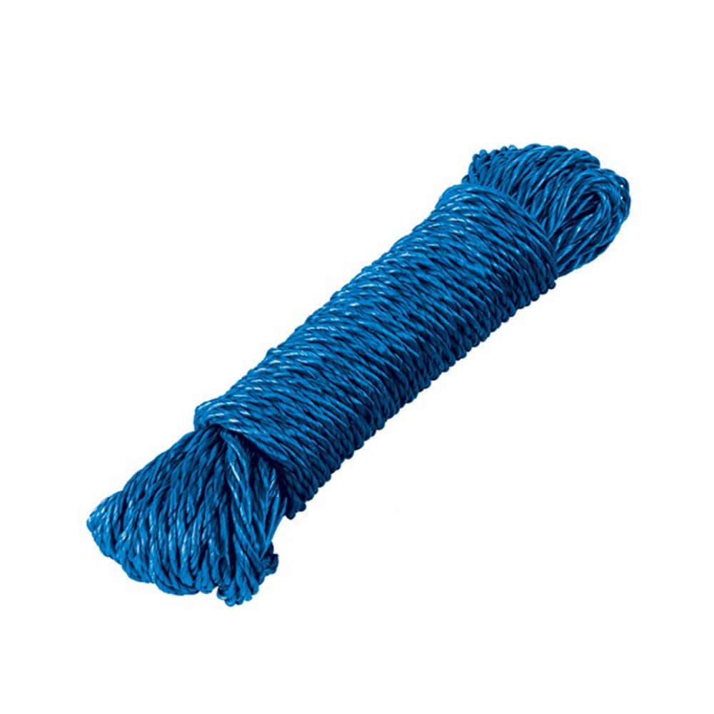 Lazo para tendedero de 15 m de largo color azul Klintek 55947 - Miniatura 1