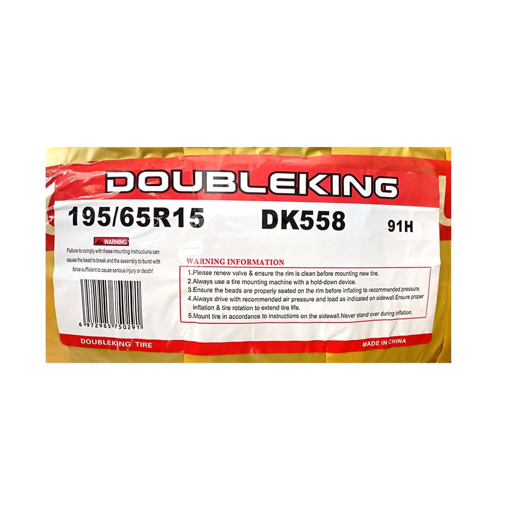 Neumático - goma - para carro 195/65 R15 DK558 Double King - Miniatura 2