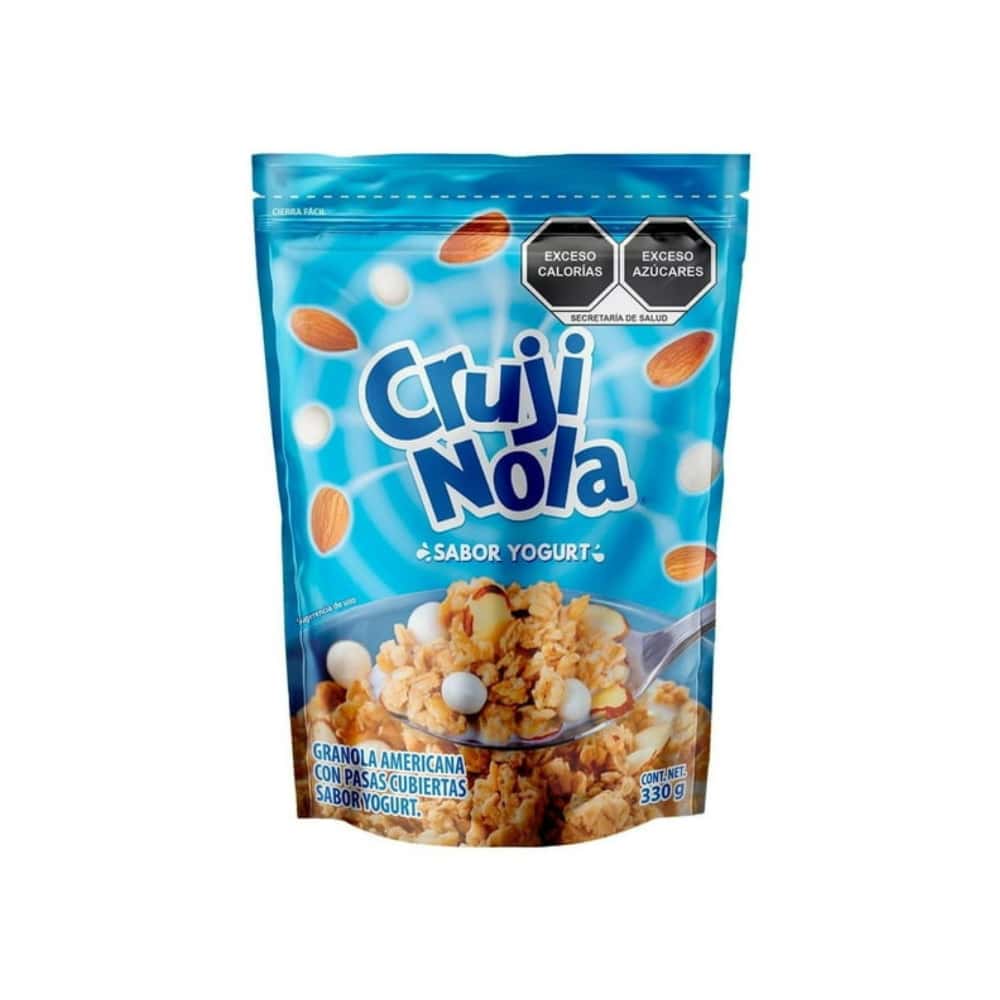 Granola americana con pasas cubiertas con sabor a yogurt Cruji Nola (330 g / 11.64 oz) - Miniatura 1