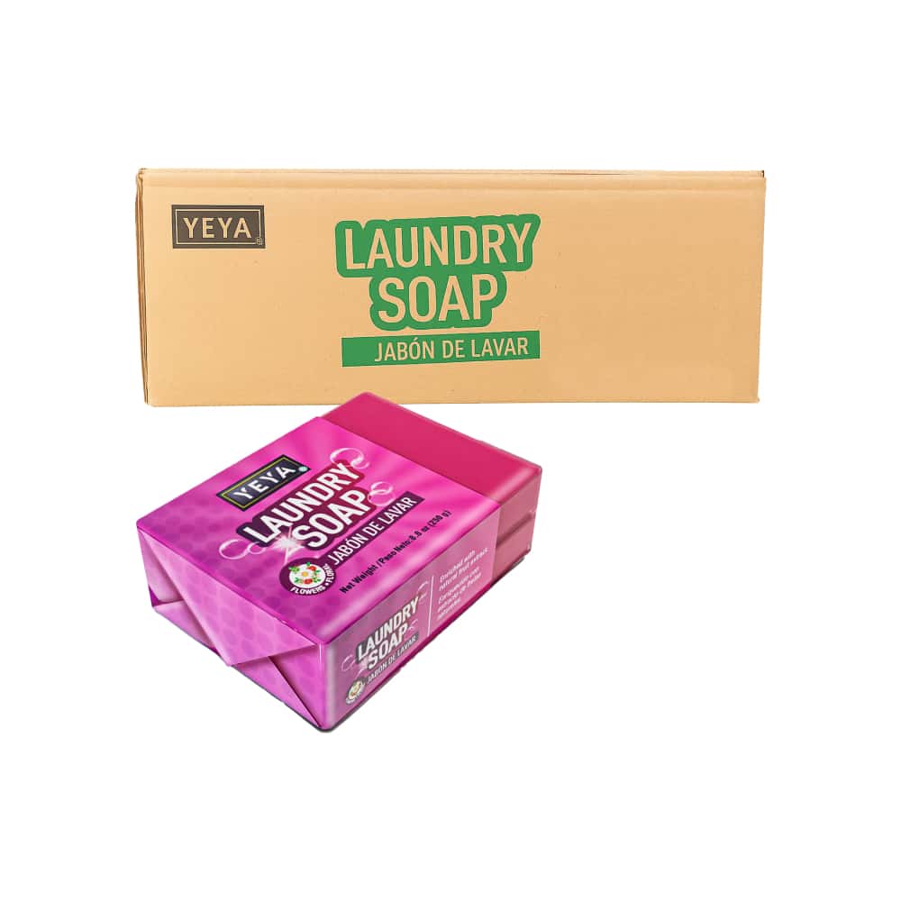 Jabón de lavar con aroma floral YEYA (40 x 250 g / 8.8 oz) - Miniatura 1