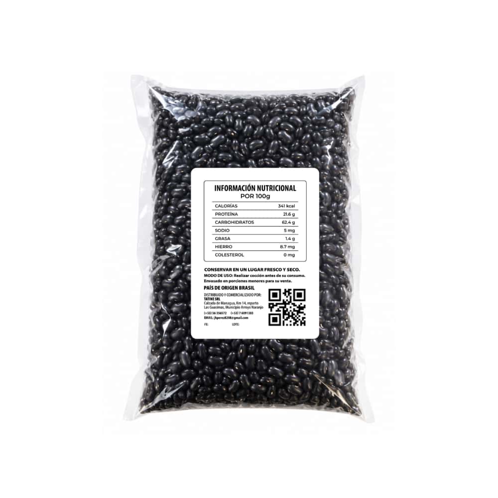 Frijoles negros Tatine (454 g / 1 lb) - Miniatura 3