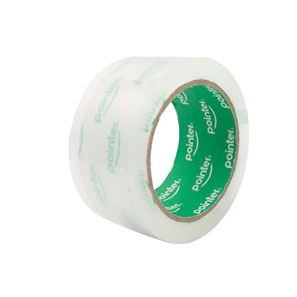 Rollo de cinta adhesiva - precinta - transparente para empaque Pointer (90 m / 100 yd) - Miniatura 2
