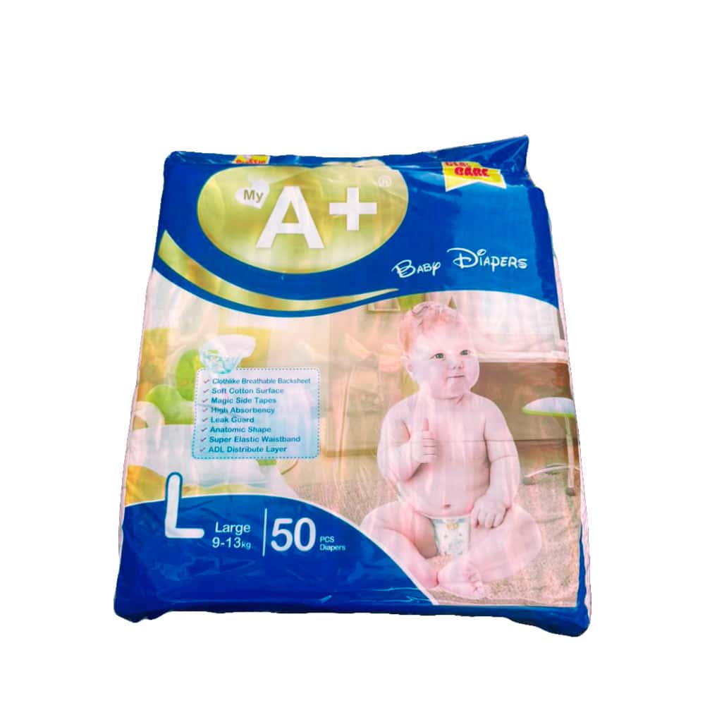 Pañales desechables - culeros - para bebé etapa 3 - Talla L (50 U) - Miniatura 1