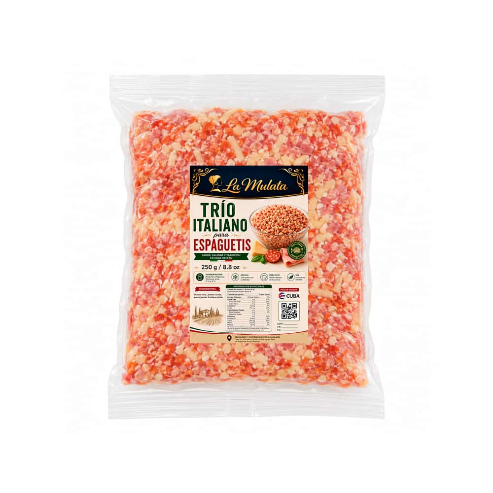 Trío italiano para espaguetis La Mulata (250 g / 8.8 oz) - Miniatura 1