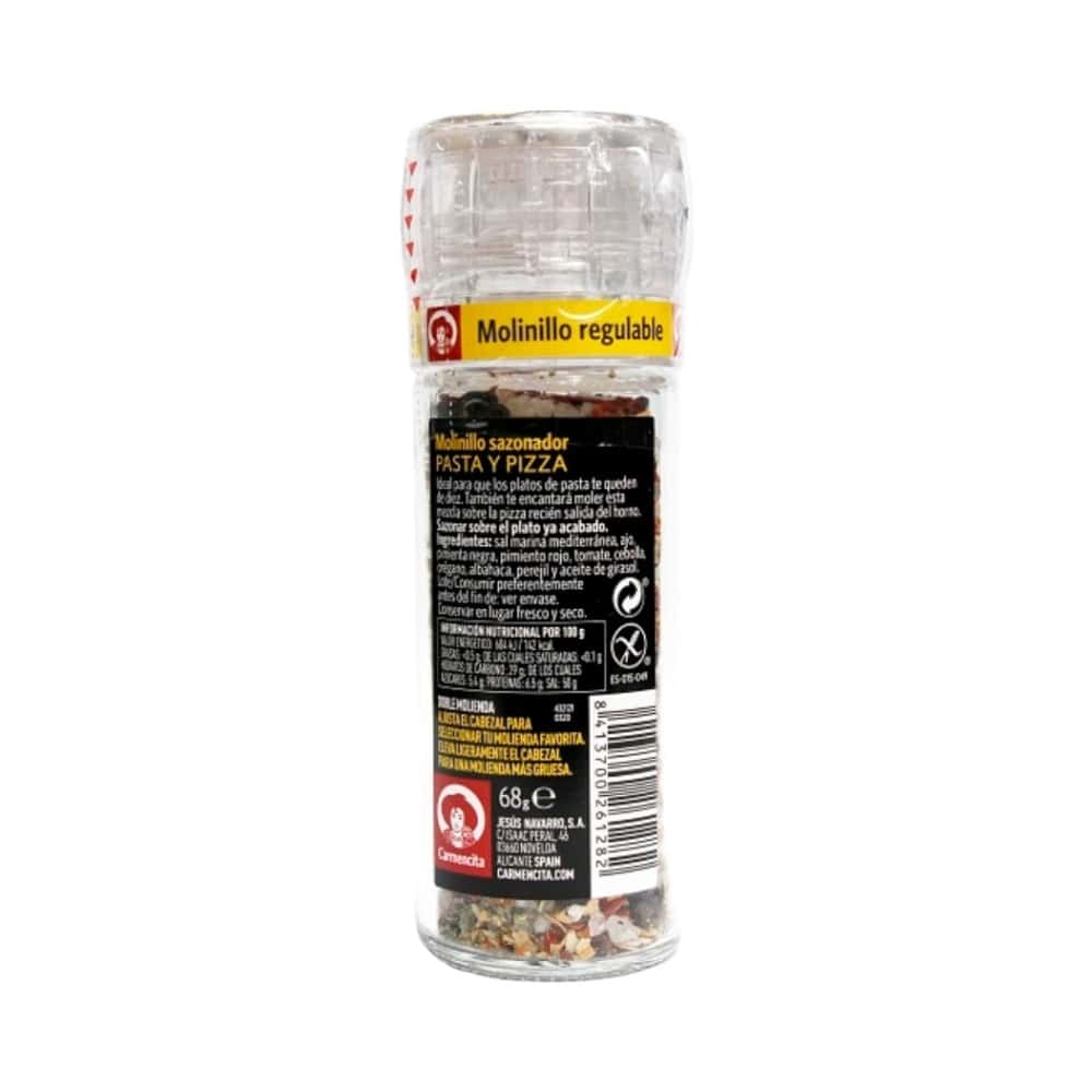 Molinillo sazonador pasta y pizza Carmencita (68 g / 2.40 oz) - Miniatura 2