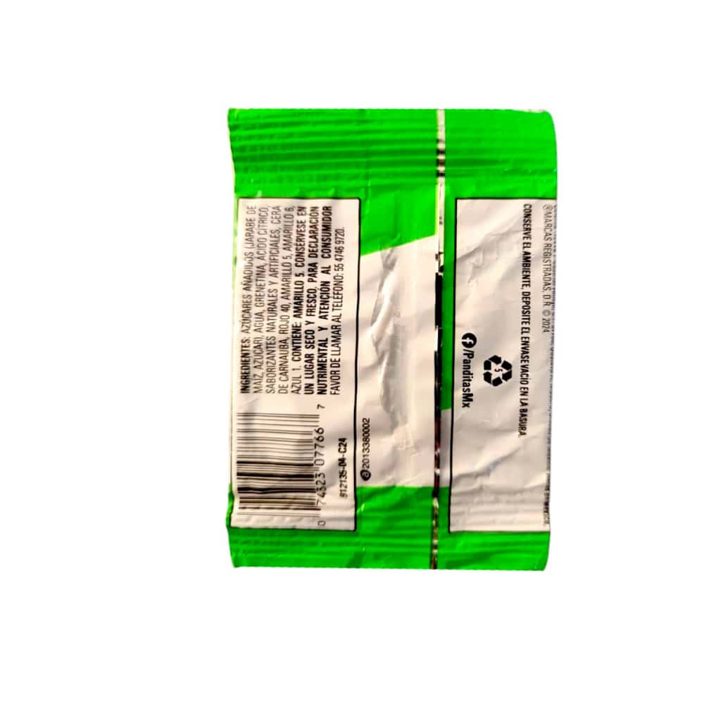 Gomita de sabores frutales Panditas Ricolino (15 g) - Miniatura 2
