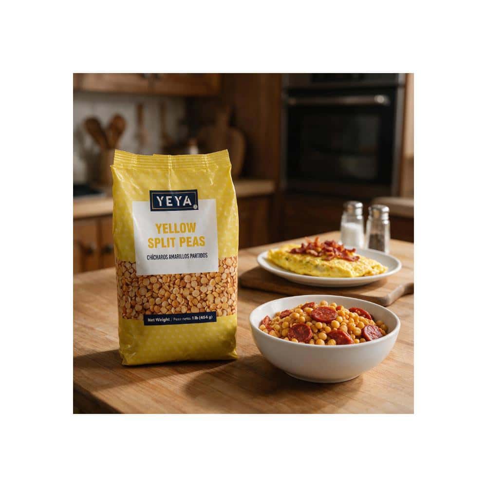 Chícharos amarillos partidos YEYA (454 g / 1 lb) - Miniatura 4