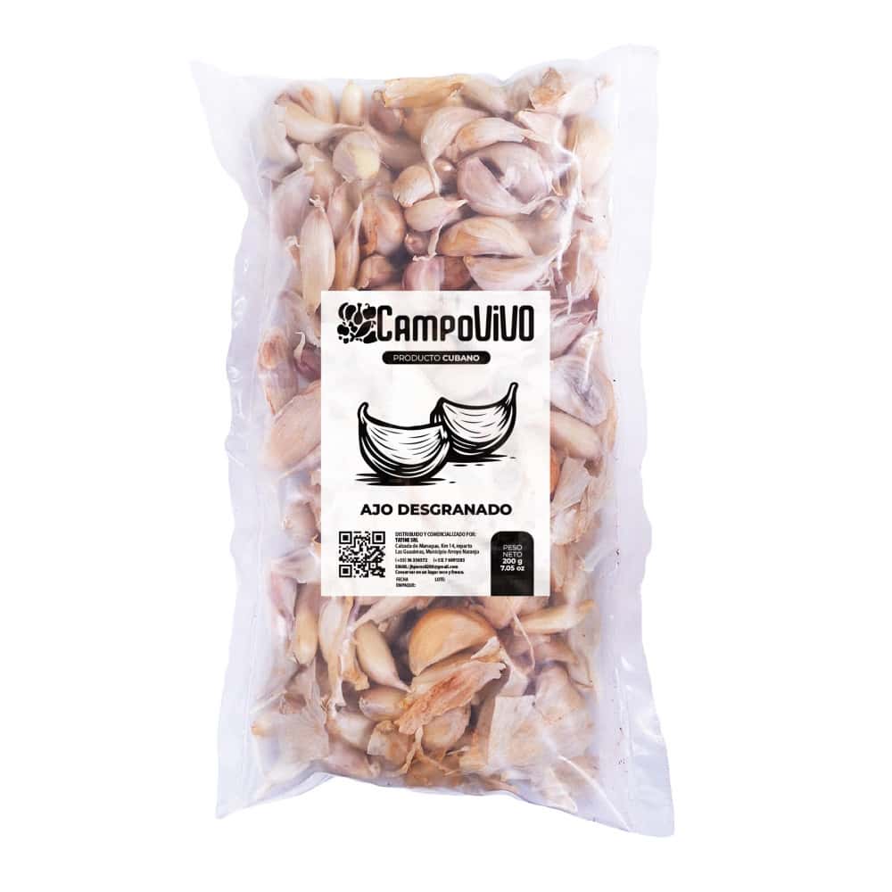 Ajo desgranado Campo Vivo (200 g / 7.05 oz) - Miniatura 2