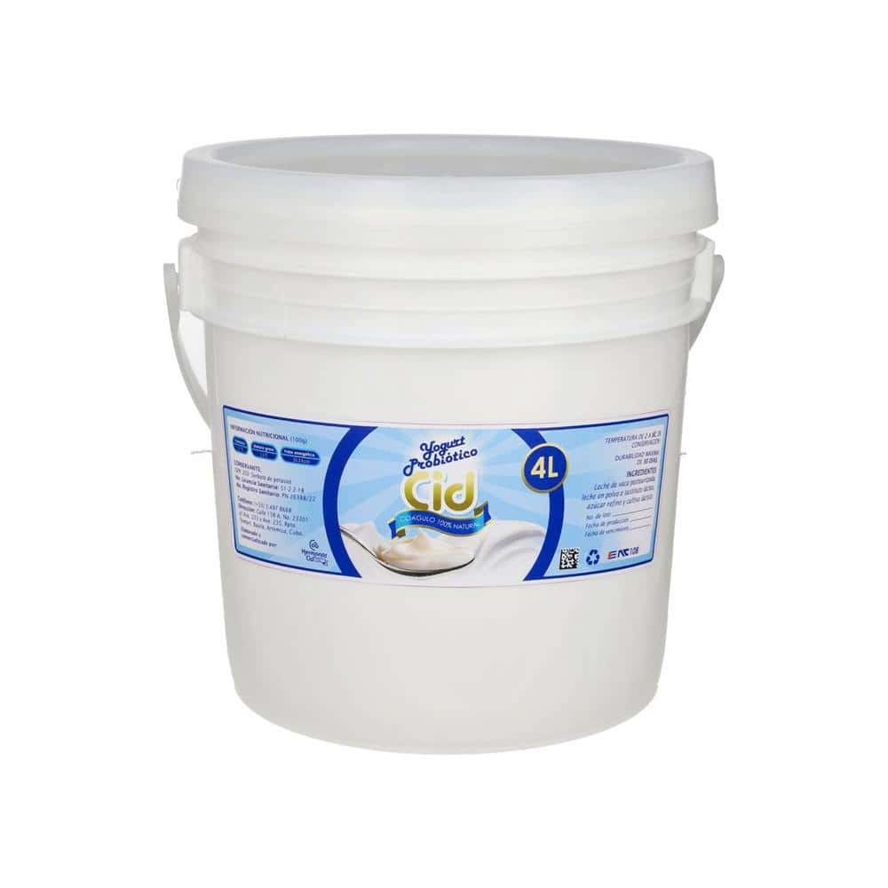 Yogurt probiótico 100 % natural Cid (4 L) - Miniatura 1