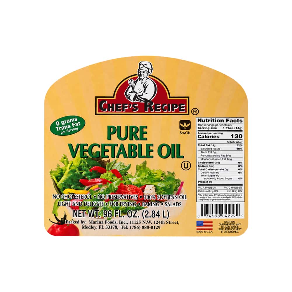 Aceite puro de soya Chef's Recipe (2.84 L) - Miniatura 3
