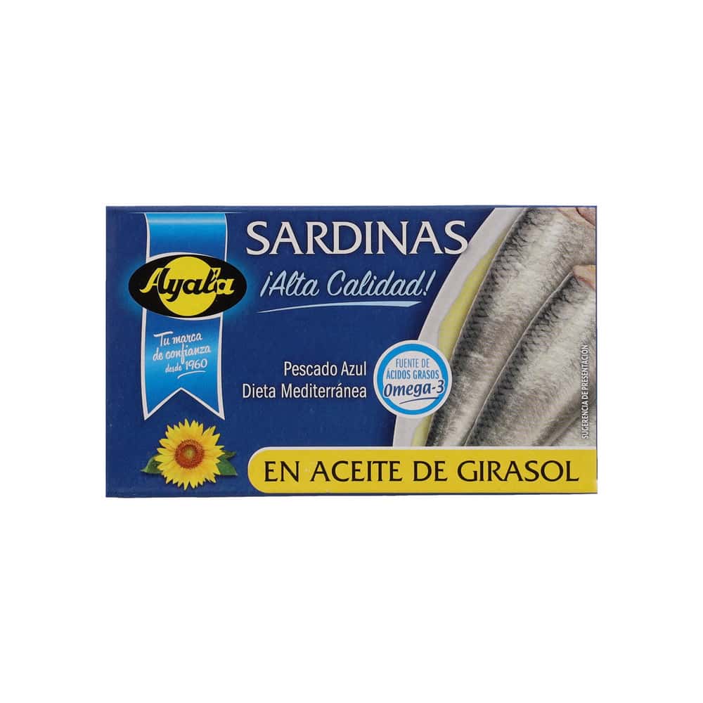 Sardinas en aceite de girasol Ayala (120 g / 4.23 oz) - Miniatura 2