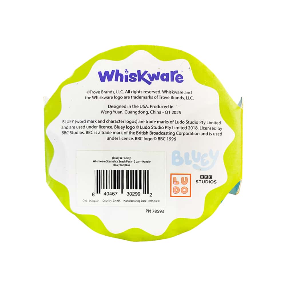 Juego de 2 contenedores apilables para snacks Whiskware - Miniatura 5