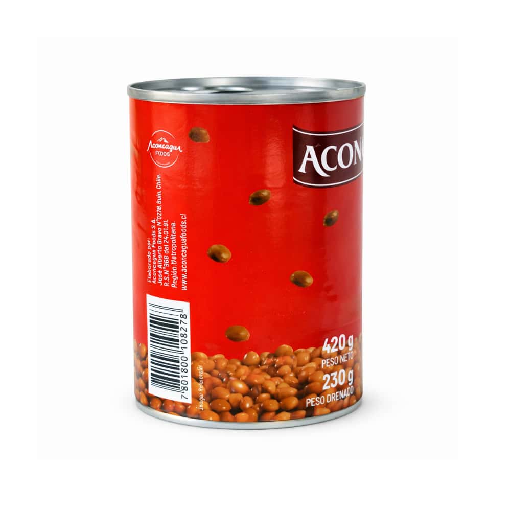 Lentejas en conserva Aconcagua (420 g / 14.81 oz) - Miniatura 4