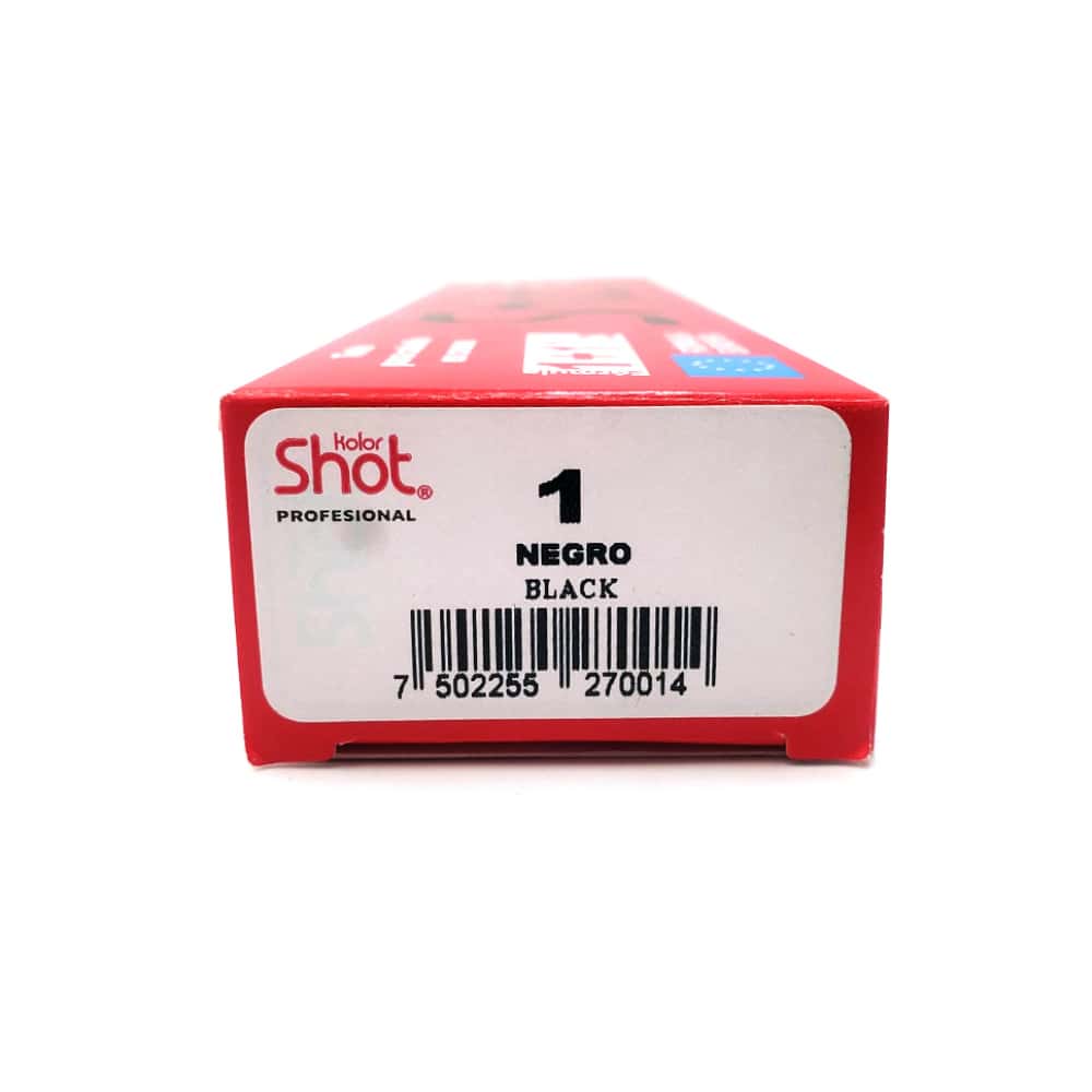 Tinte en crema negro 1 Kolor Shot (90 g / 3.17 oz) - Miniatura 6