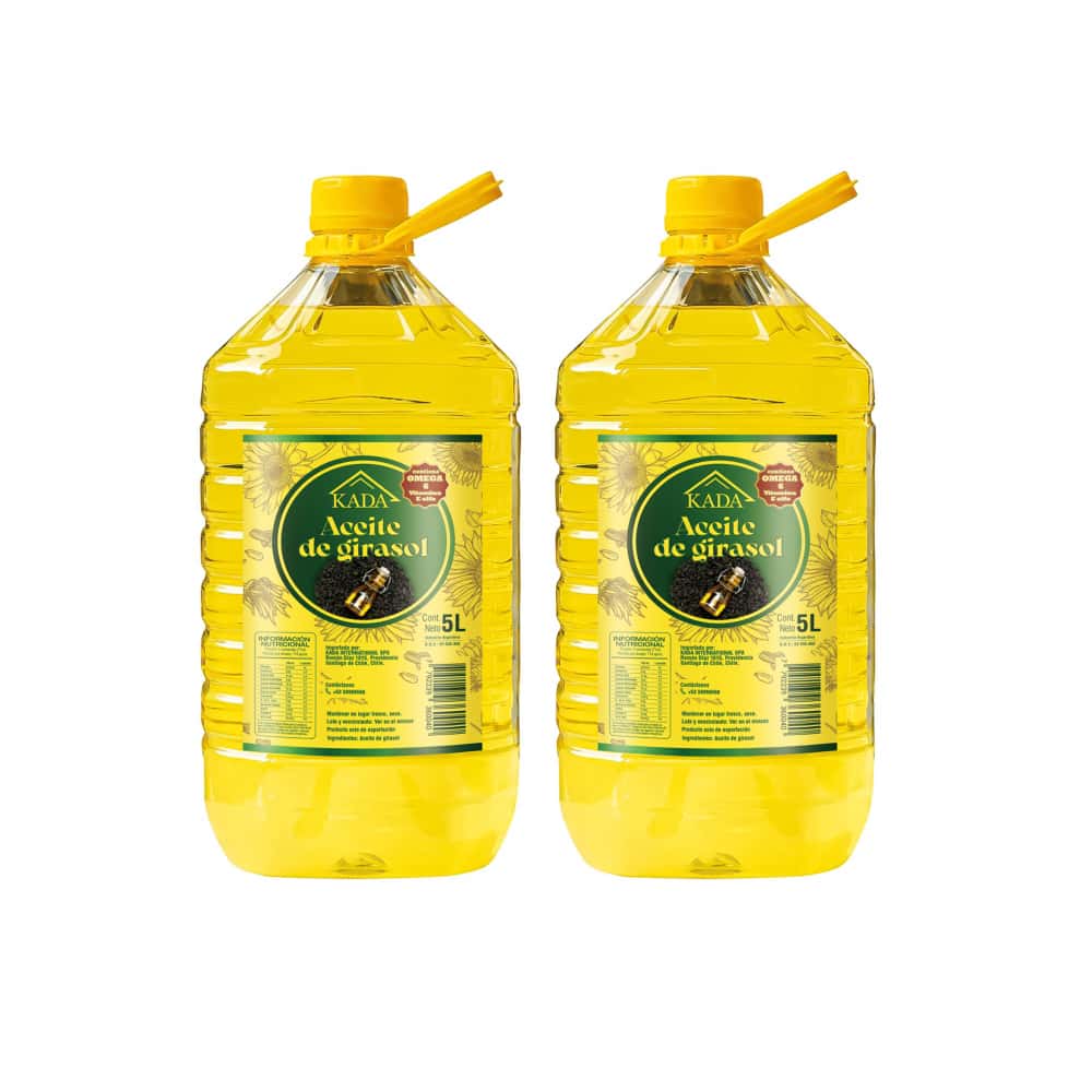 Aceite de girasol Kada (2 x 5 L) - Miniatura 1