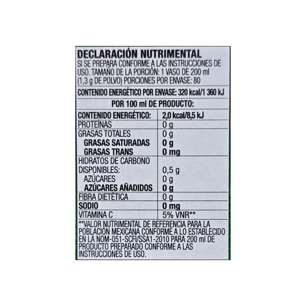 Refresco instantáneo sabor horchata Zuko (104 g / 3.67 oz) - Miniatura 4