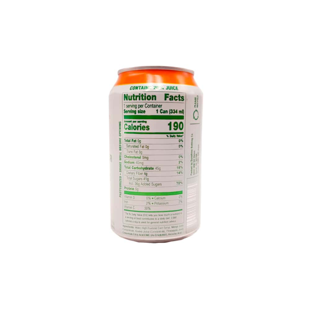 Néctar de mango piña guayaba Sunchy (334 ml / 11.3 fl oz) - Miniatura 2