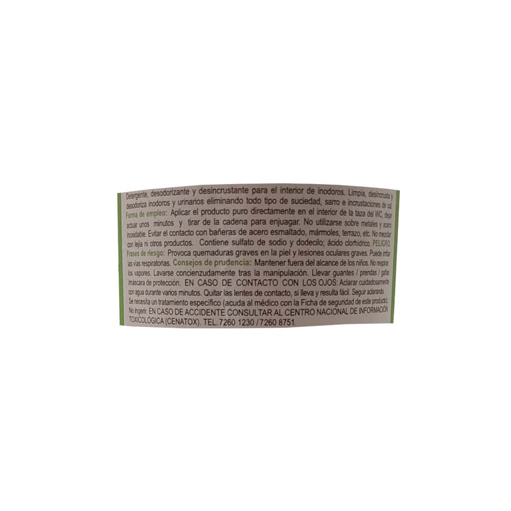 Limpiador WC-6 desincrustante para inodoros Suchel Proquimia (1 L) - Miniatura 3