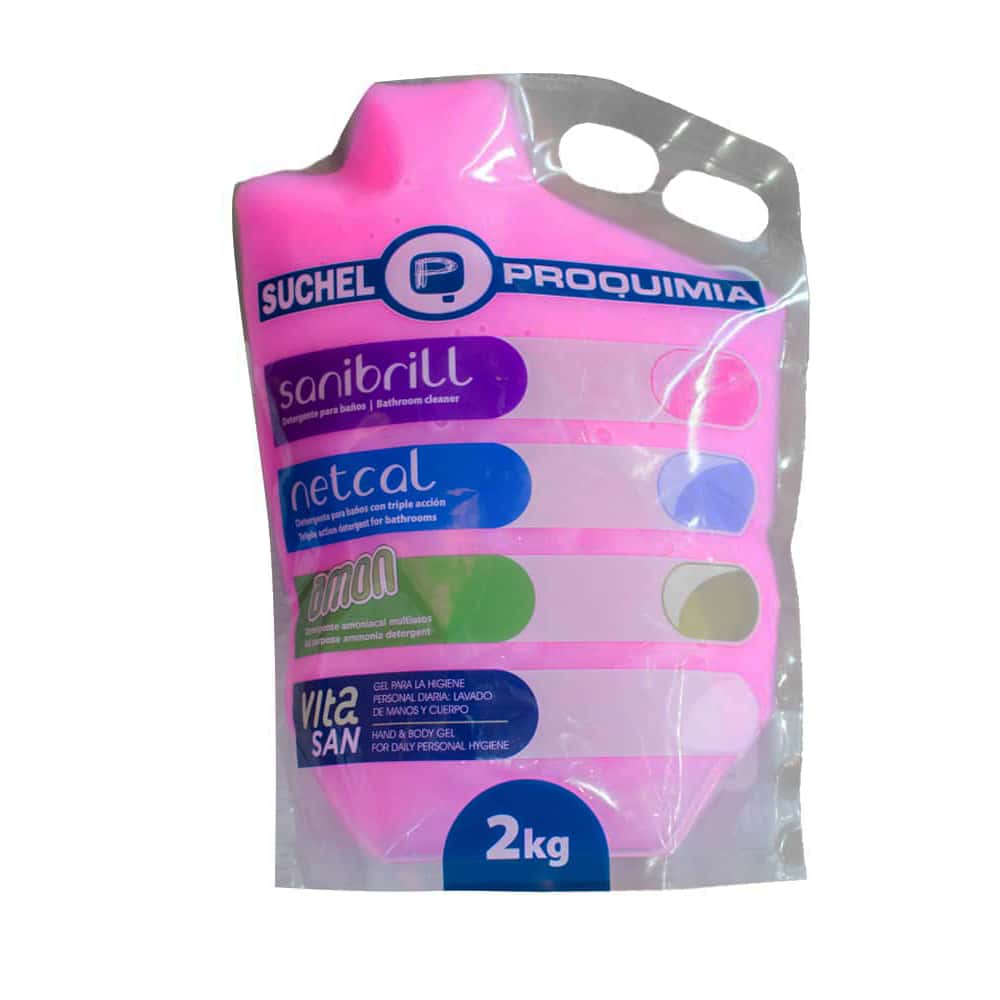Detergente para baños Sanibrill Suchel Proquimia (2 kg / 4.40 lb) - Miniatura 1