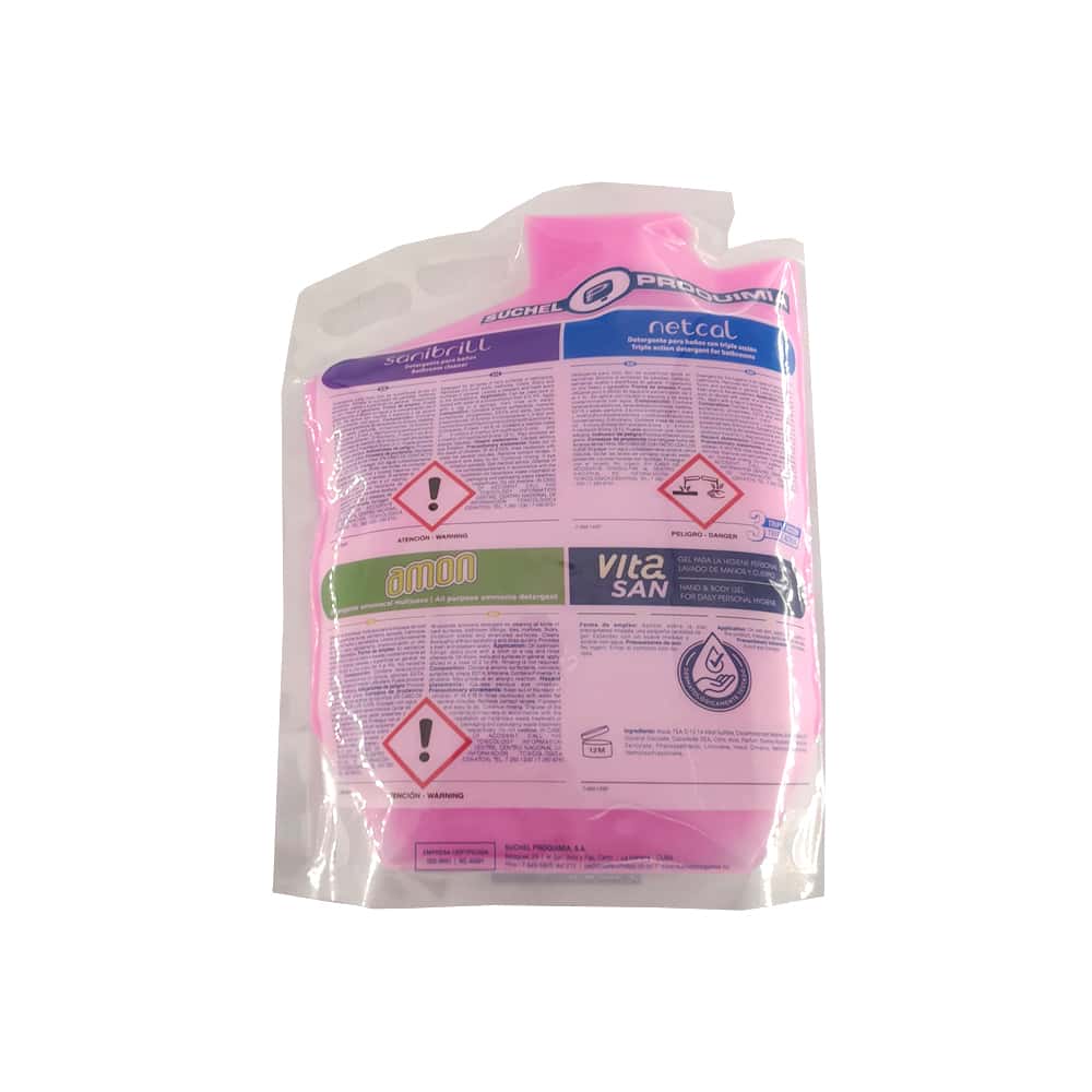 Detergente para baños Sanibrill Suchel Proquimia (2 kg / 4.40 lb) - Miniatura 2