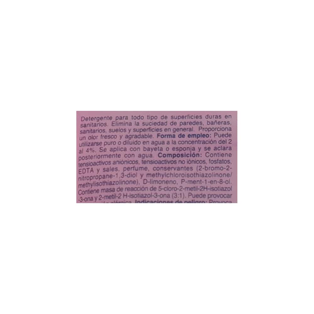 Detergente para baños Sanibrill Suchel Proquimia (2 kg / 4.40 lb) - Miniatura 3
