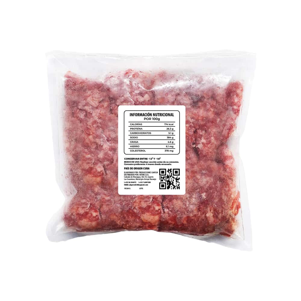 Picadillo de res de segunda LJD (4 x 500 g / 1.1 lb) - Miniatura 3