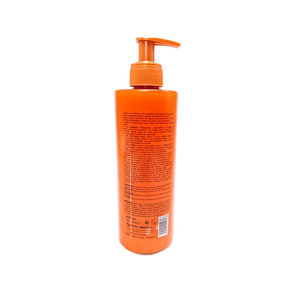 Crema para peinar Natural Honey S&C (400 ml / 13.5 oz) - Miniatura 2