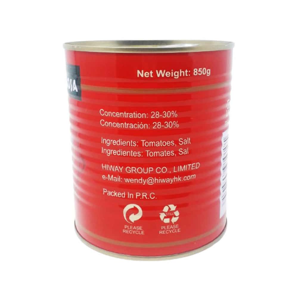 Pasta de tomate Mansana Roja (850 g / 1.87 lb) - Miniatura 2