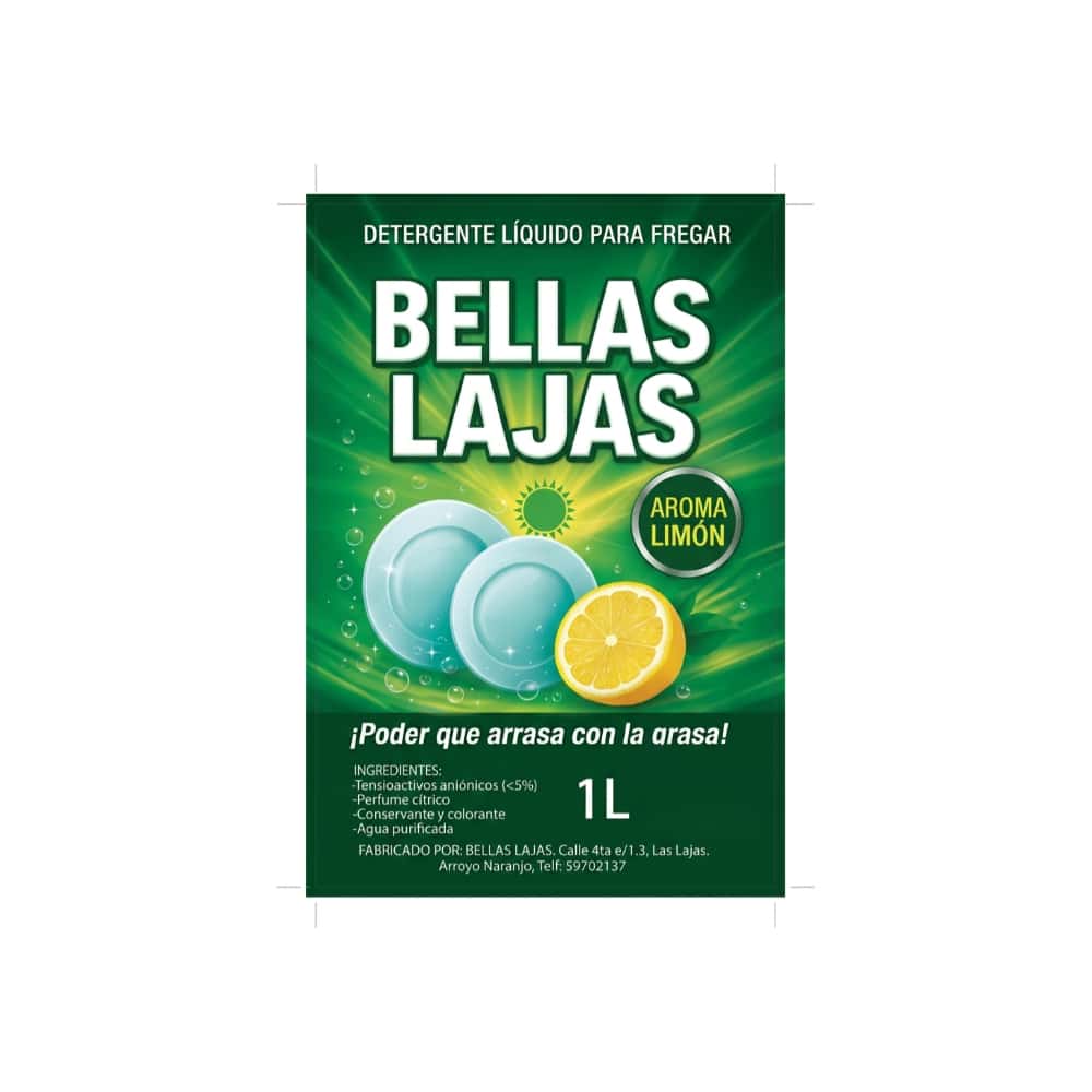 Detergente líquido para fregar Bellas Lajas (1 L) - Miniatura 2