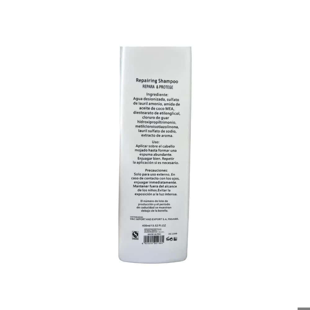 Juego reparador de champú y acondicionador menta fresca DCabello (400 ml) - Miniatura 3