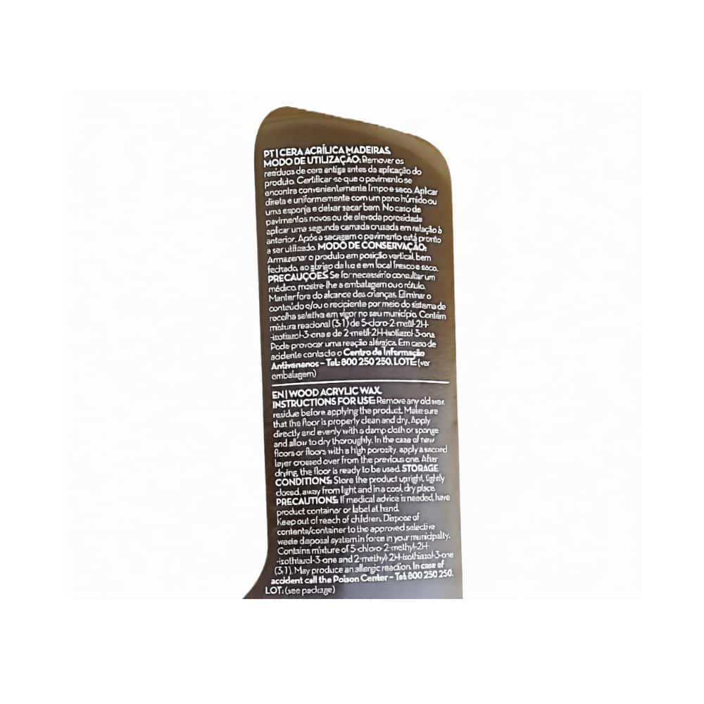 Cera acrílica Continente (750 ml / 25.4 fl oz) - Miniatura 4