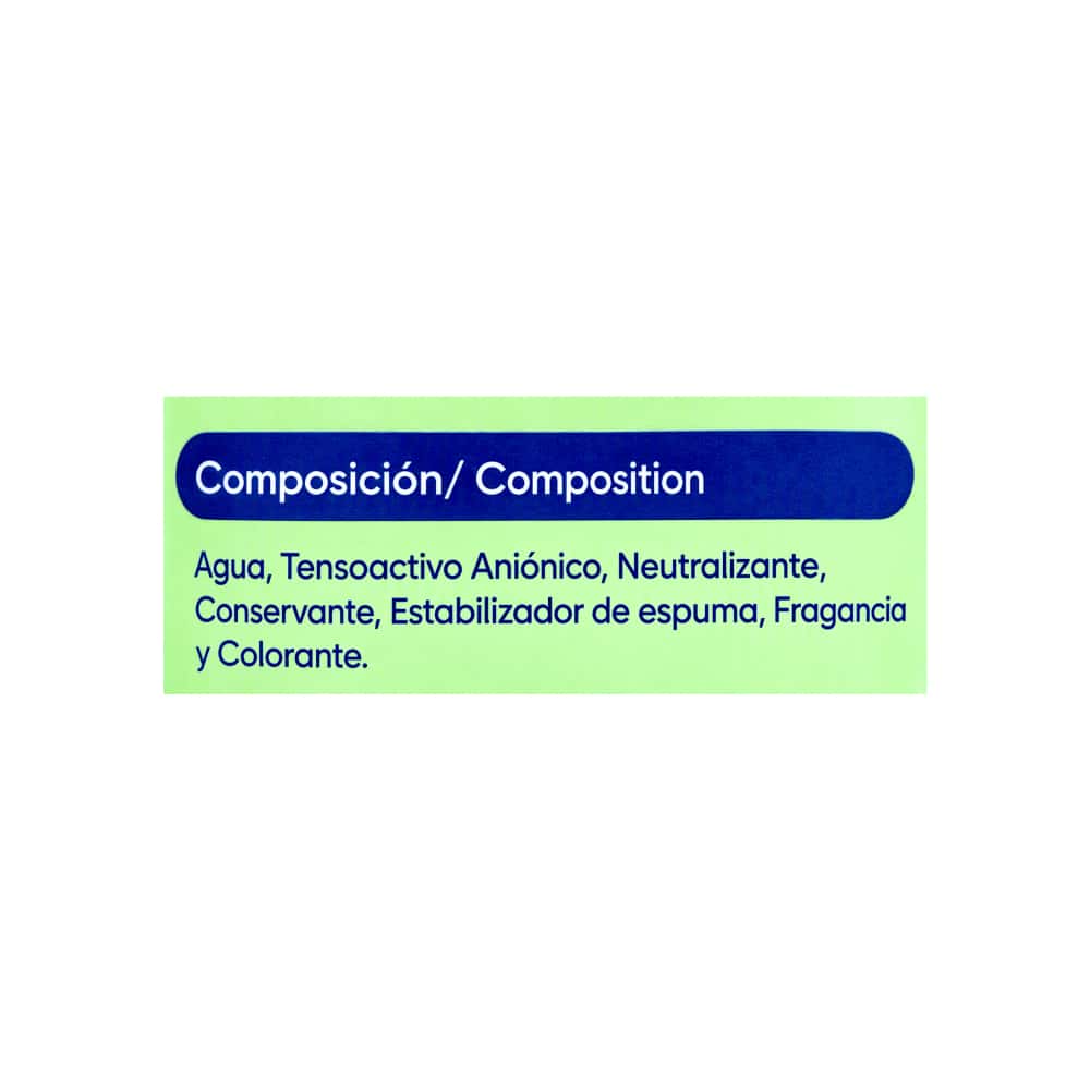 Detergente líquido lavavajillas fragancia Té Verde Defá (1.5 kg / 3.3 lb) - Miniatura 3