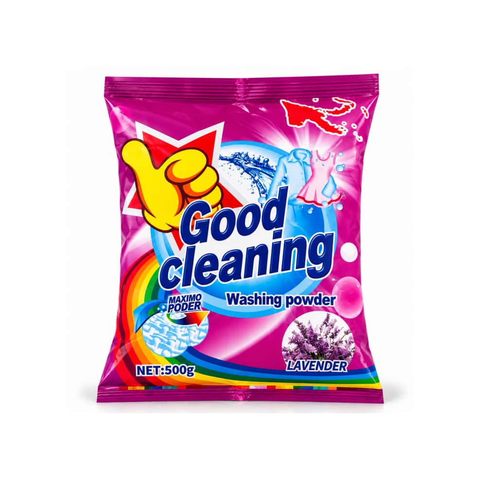 Detergente en polvo de lavanda Good Cleaning (500 g / 1.1 lb) - Miniatura 1