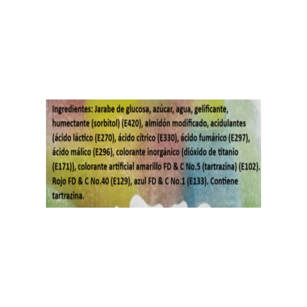 Gomas de gelatina sabores surtidos a manzana, frambuesa, fresa Play (55 g / 1.94 oz) - Miniatura 3
