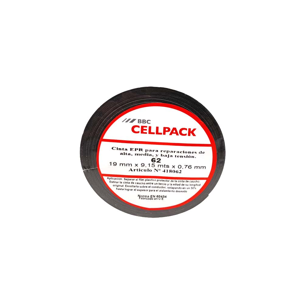 Cinta autovulcanizable # 62 Cellpack - Miniatura 1