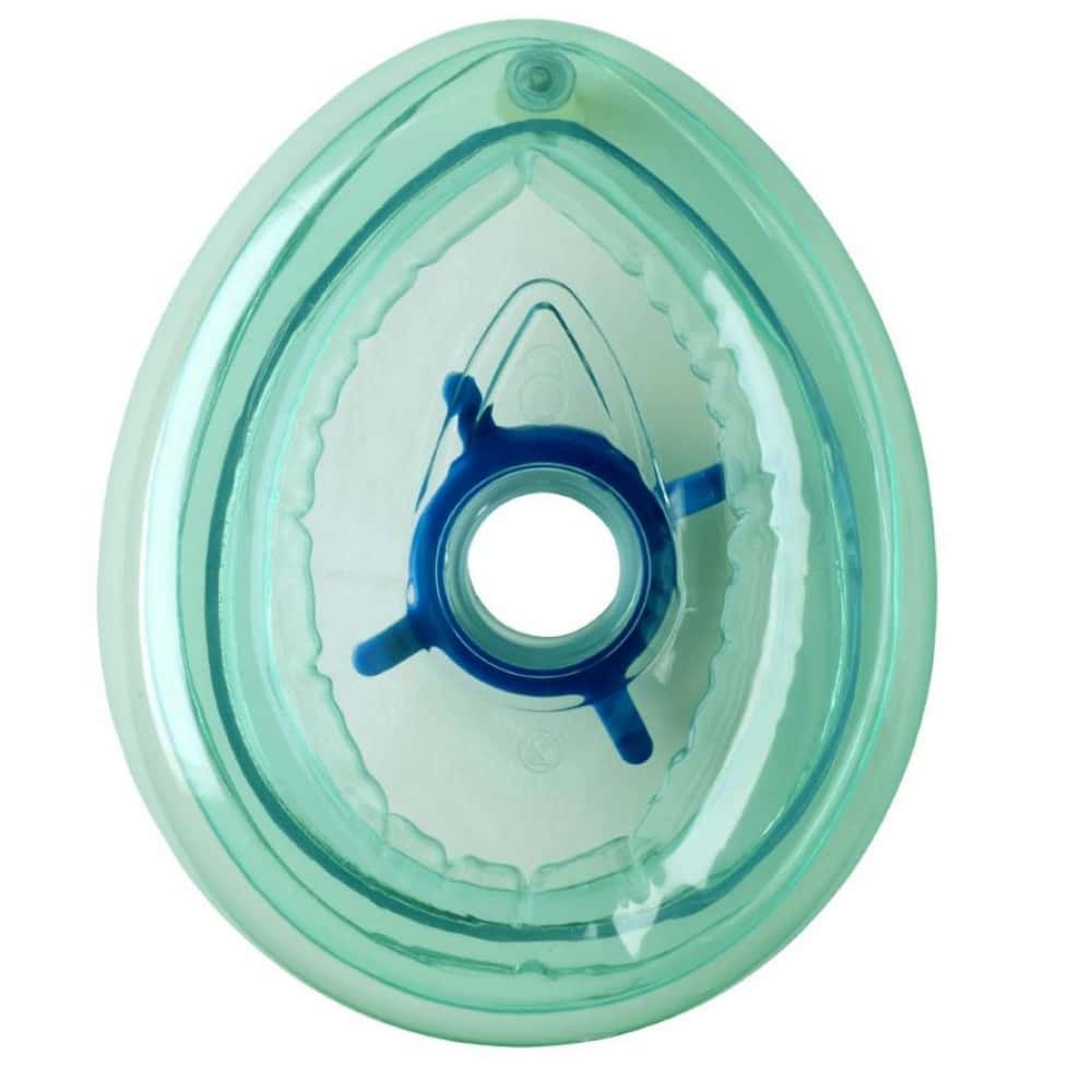 Máscara de anestesia con válvula superior flexible para adultos grandes Medline (talla 6) - Miniatura 1
