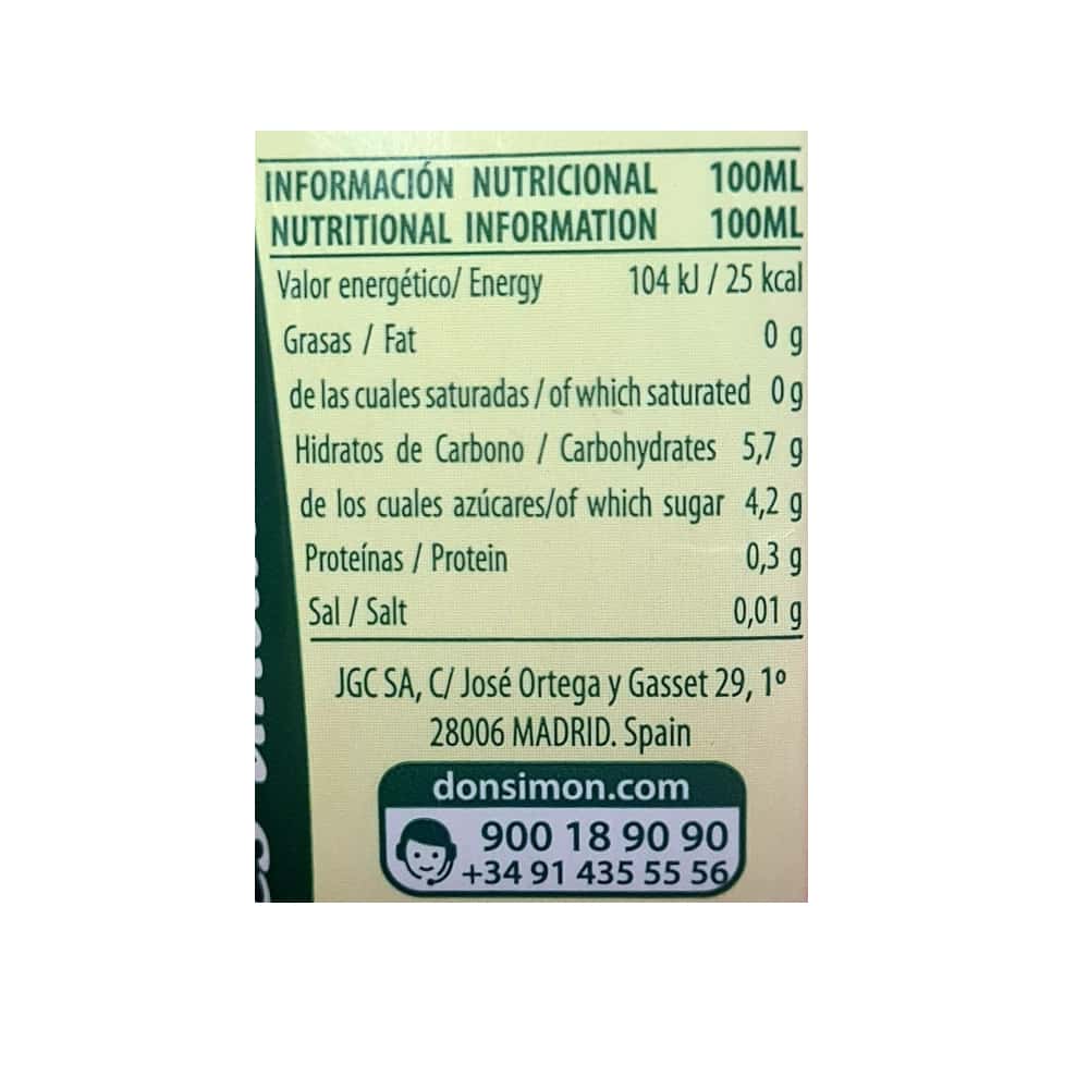 Jugo de naranja Don Simon (6 x 200 ml) - Miniatura 2