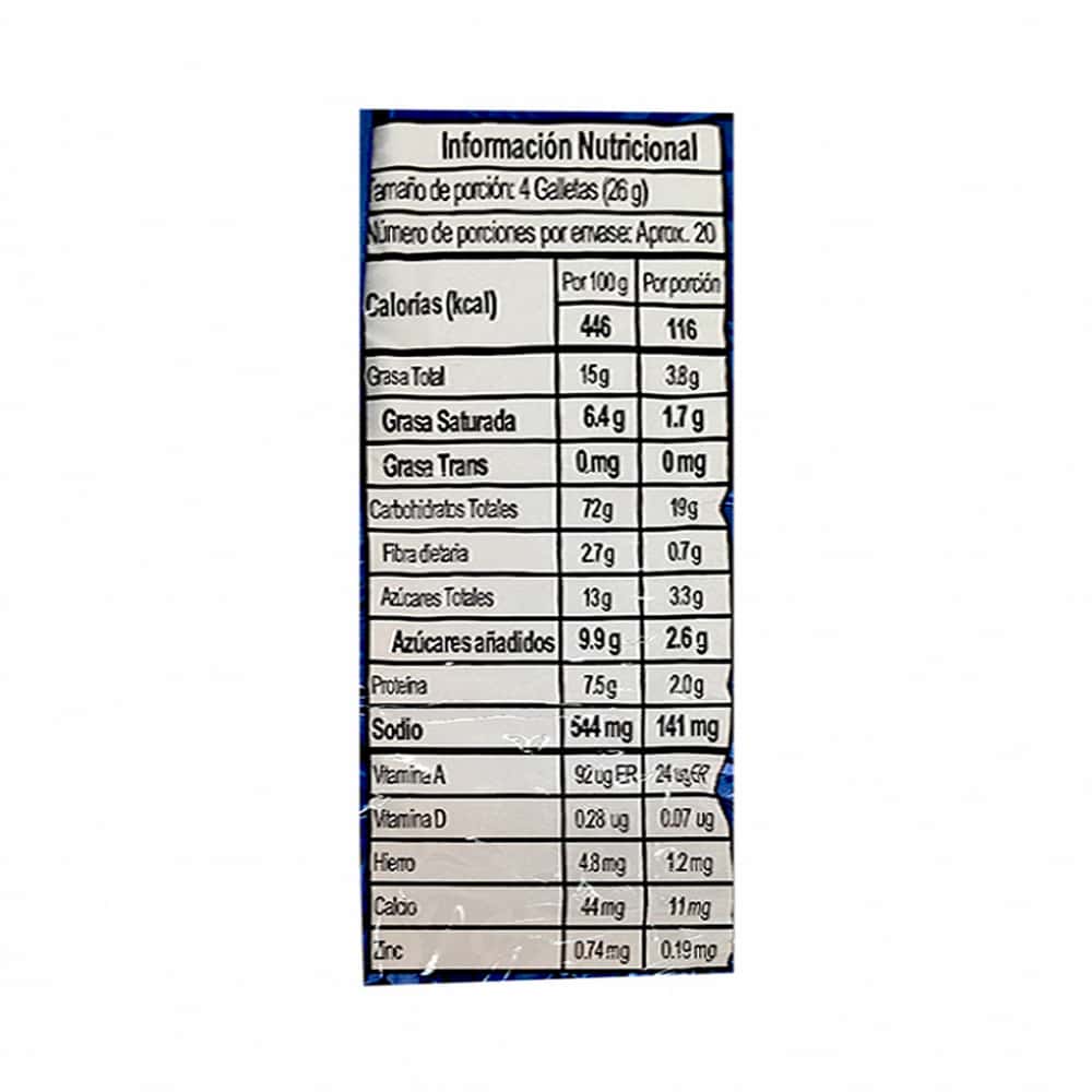 Galletas semidulces Doricas (525 g / 1.15 lb) - Miniatura 4