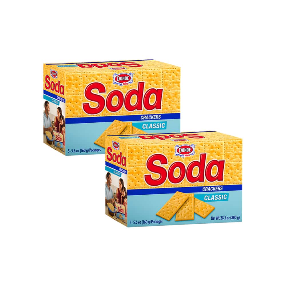 Galletas de soda Dondé (2 x 800 g / 1.76 lb) - Miniatura 1