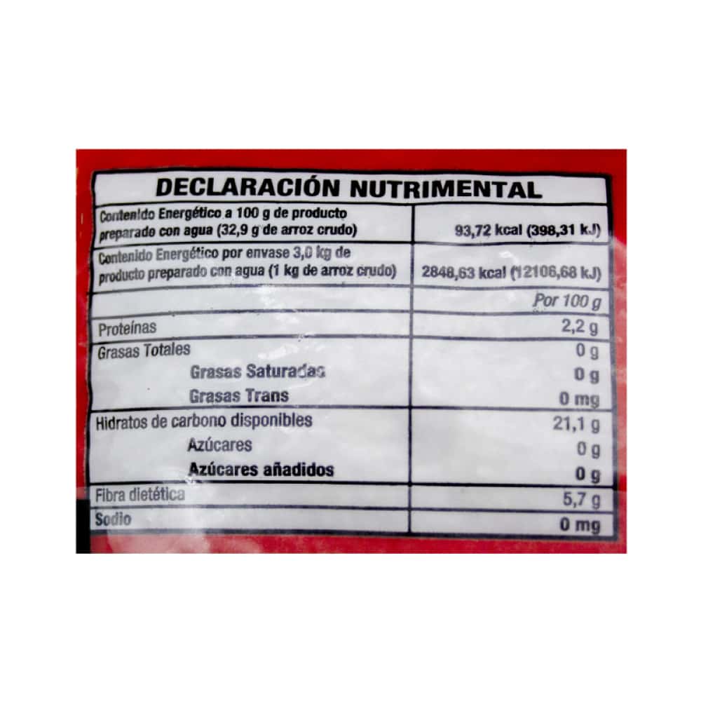Arroz super extra San Diego (1 kg / 2.2 lb) - Miniatura 4