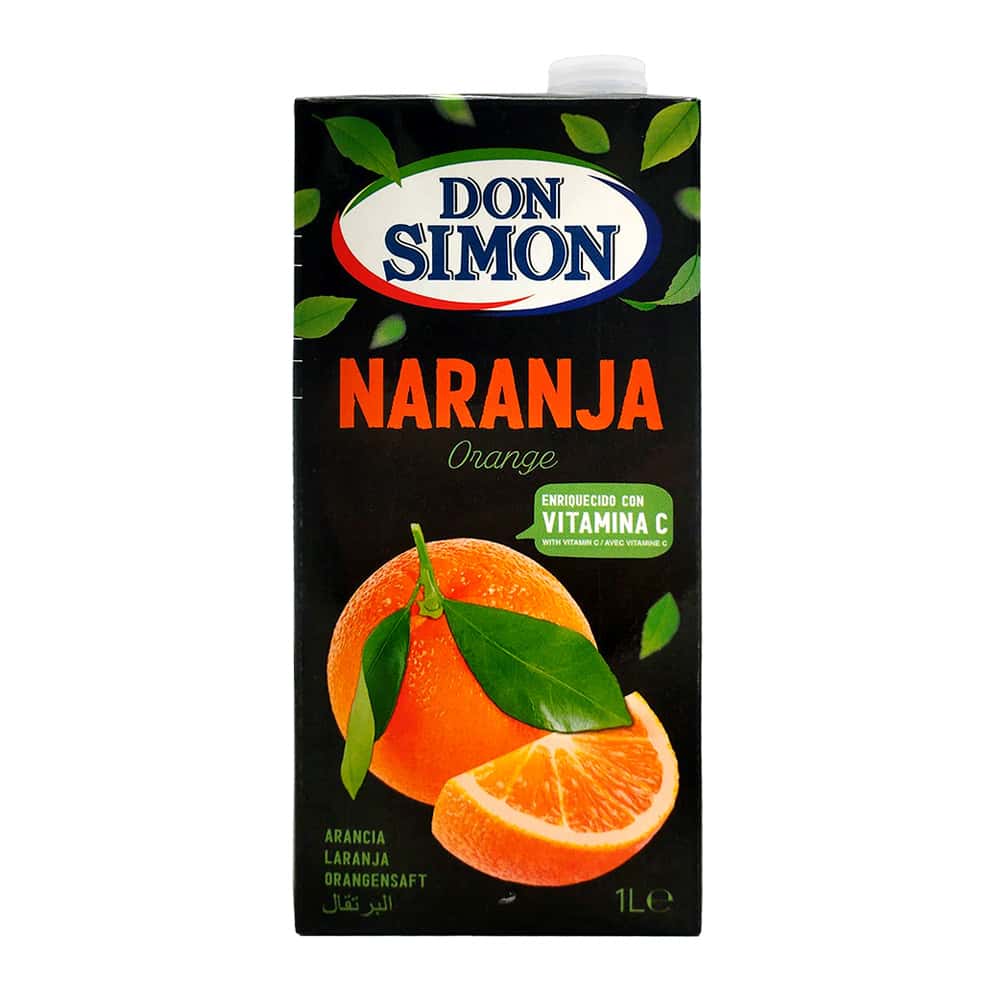 Zumo - jugo - de naranja enriquecido con vitamina C Don Simon (1 L) - Miniatura 4