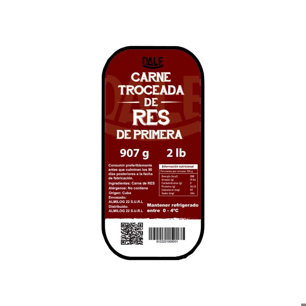 Carne troceada de res de primera Dale (907 g / 2 lb) - Miniatura 3
