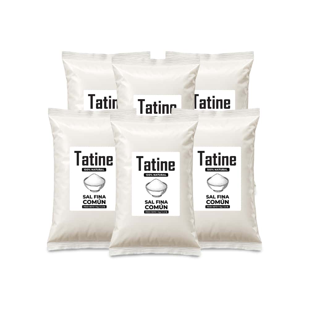 Sal fina común Tatine (6 x 1 kg / 2.2 lb) - Miniatura 1
